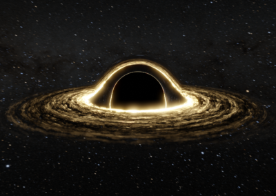 Black hole from above